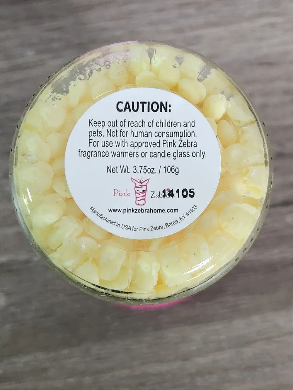 Pink Zebra Island Coconut 3.75 oz Wax Sprinkles